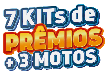 7 KITs de Prêmios +3 Motos